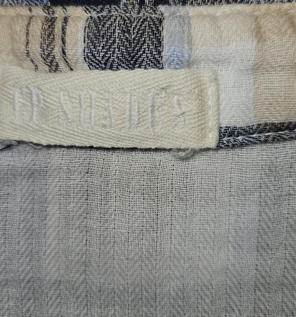 CP Shades Plaid Button Front Shirt, Size S, EUC (Sample) - Picture 3 of 7